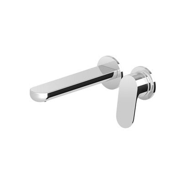 Streamline Nikko Wall Mount Basin Mixer 180Mm Spout Ext Part Chrome