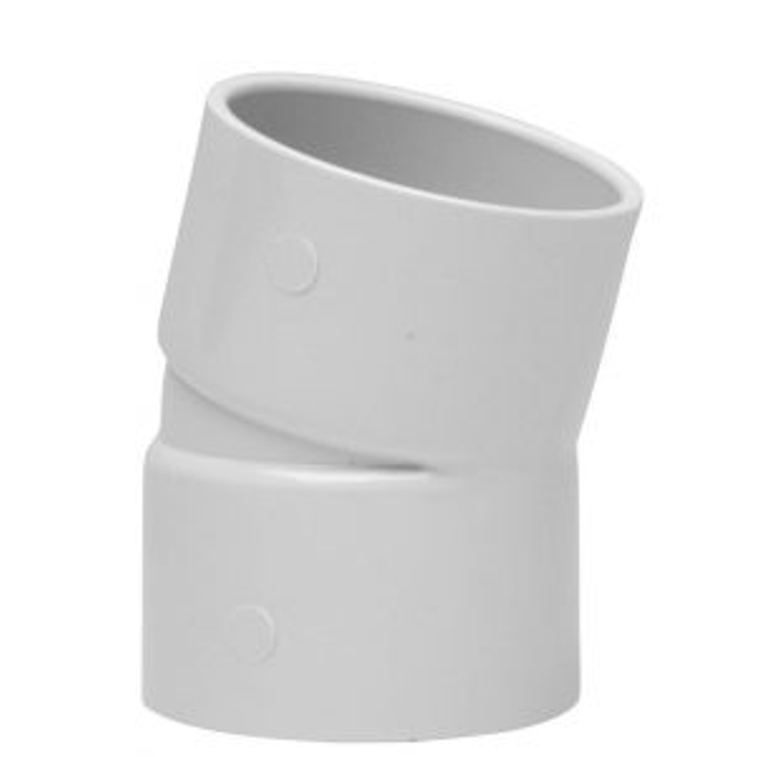 DWV 15 Degree Bend MF