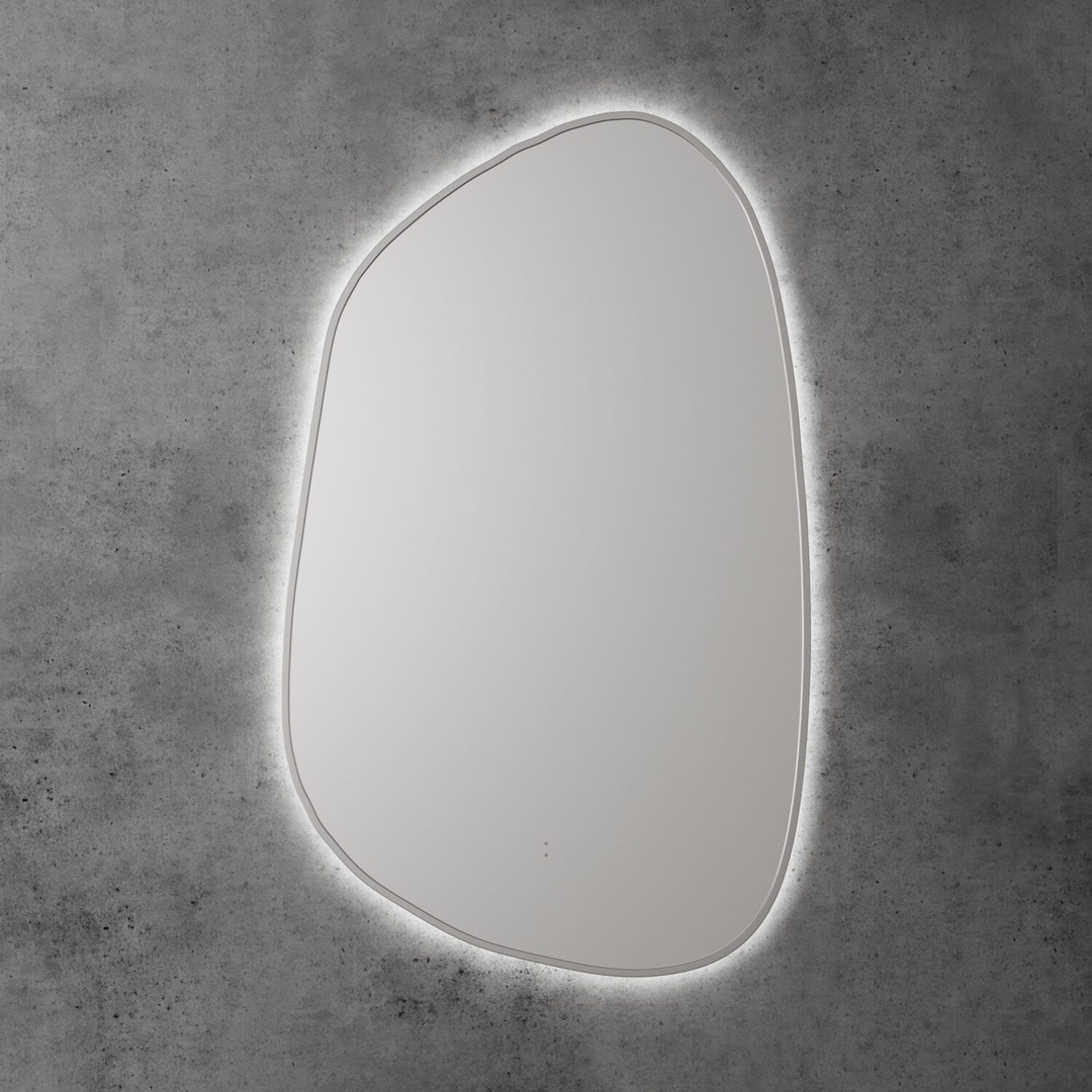 AULIC AULIC TARCOOLA ASYMMETRIC LED MIRROR 553X903X36MM MATTE WHITE