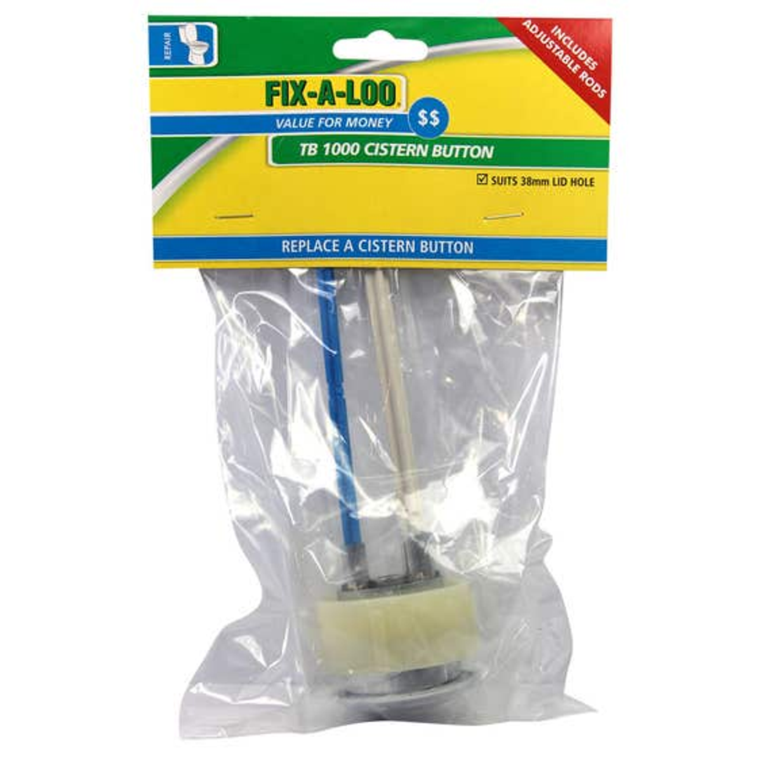 FIX-A-LOO Toilet Boss Cistern Button Only Tb1000 241160