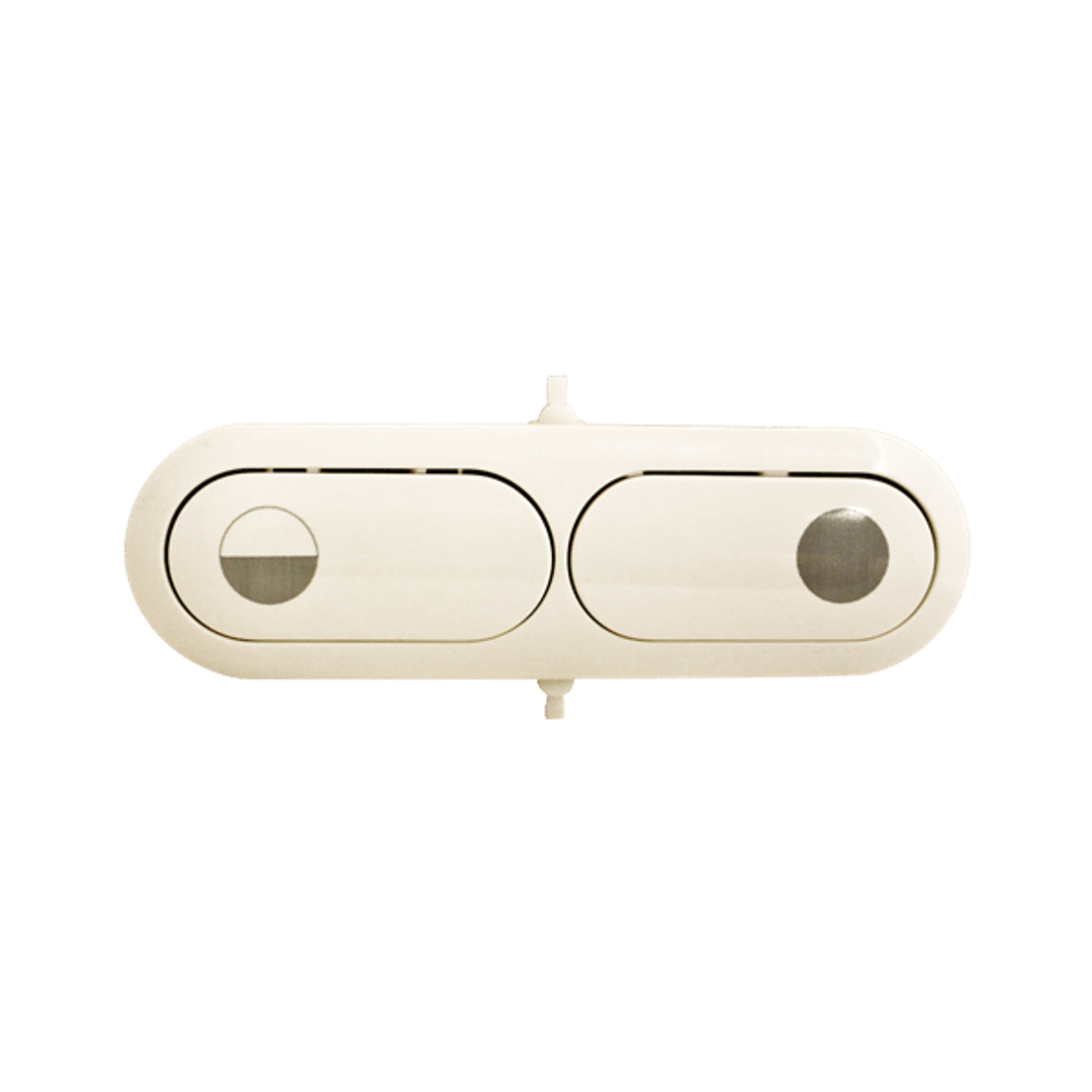 Fluidmaster Dual Flush Button Option Elongated 124mm x 30mm