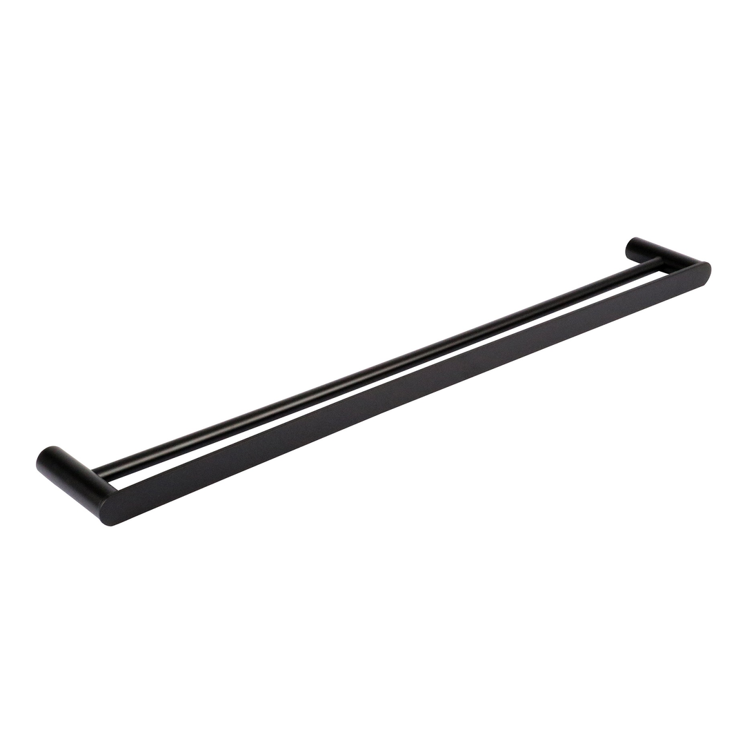 Otti Vetto Double Towel Rail 750Mm Black