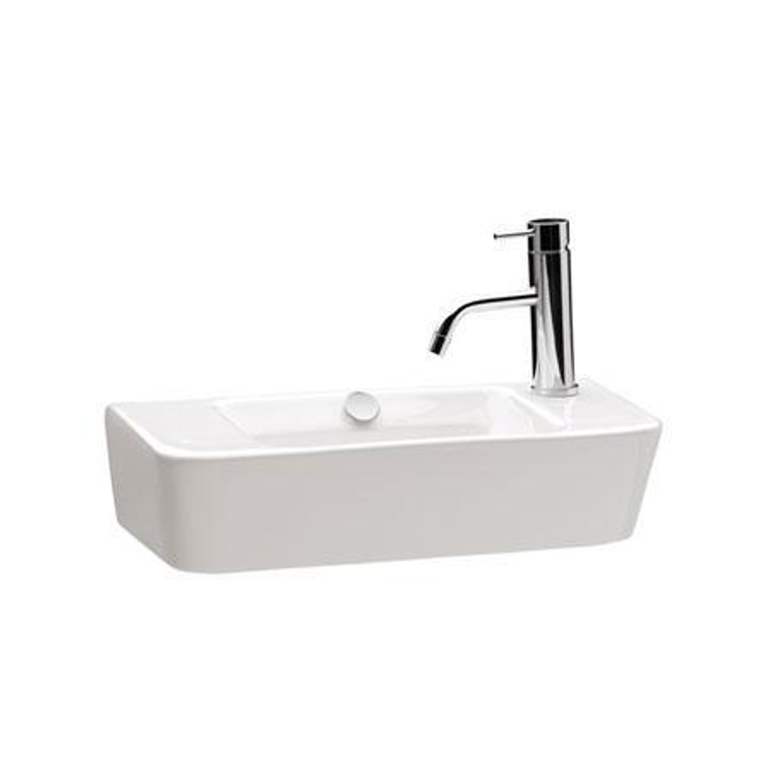 Gala Emma Square Wall/Countertop Hand Rinse Basin 1 Tap Hole 27095