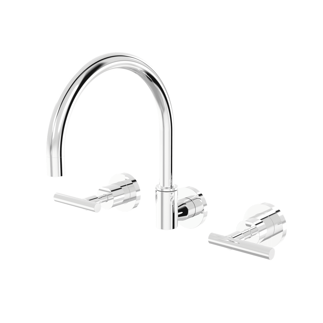 Par Portsea Lever Wall Sink Set Chrome (B29.052.3.01)