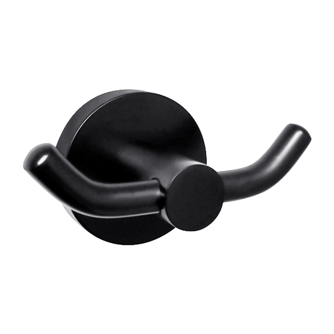 Otti Rondo Double Robe Hook Black