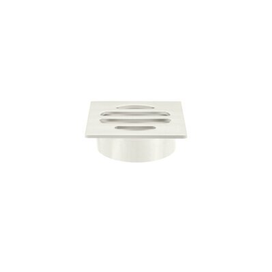 Meir Square Floor Grate Shower Drain 50Mm Outlet Brushed Nickel