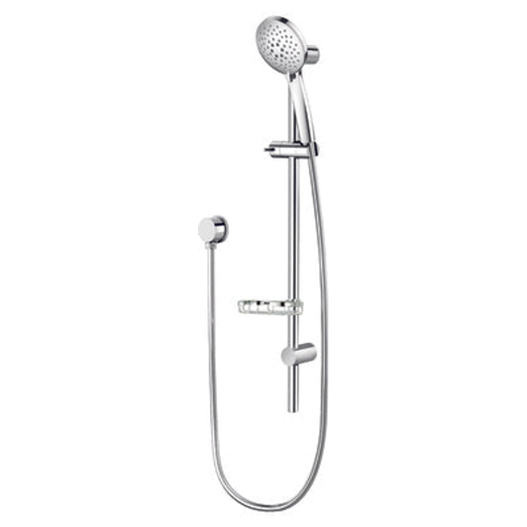 Methven Genoa G5 Brass Rail Shower Chrome 18-2985