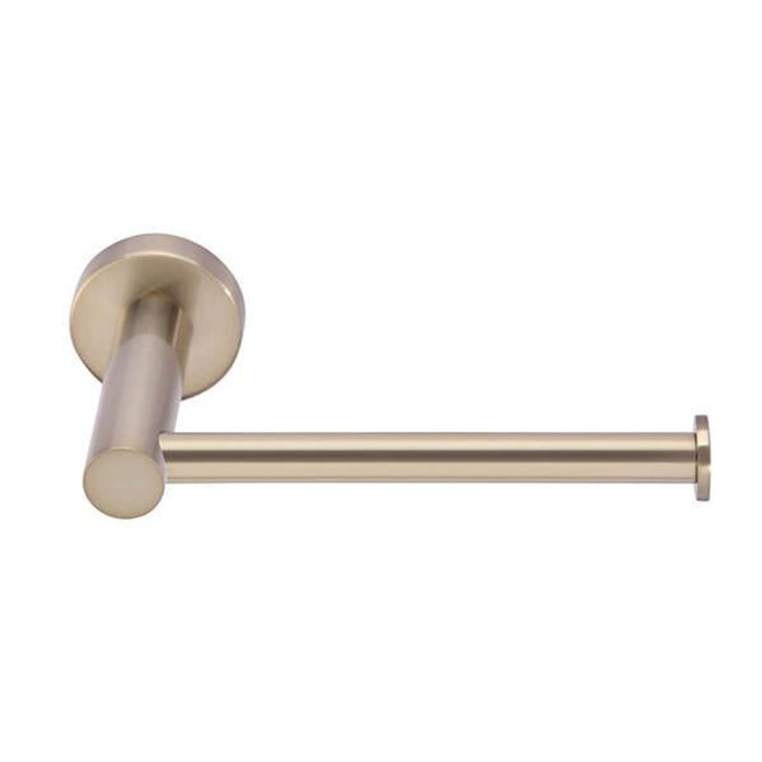 Meir Round Champagne Toilet Roll Holder