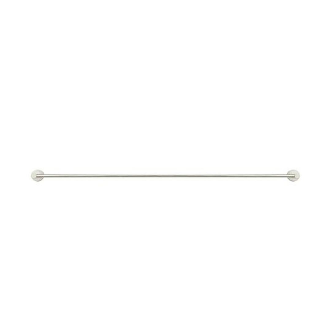 Meir Round Single Towel Rail 900Mm Brushed Nickel