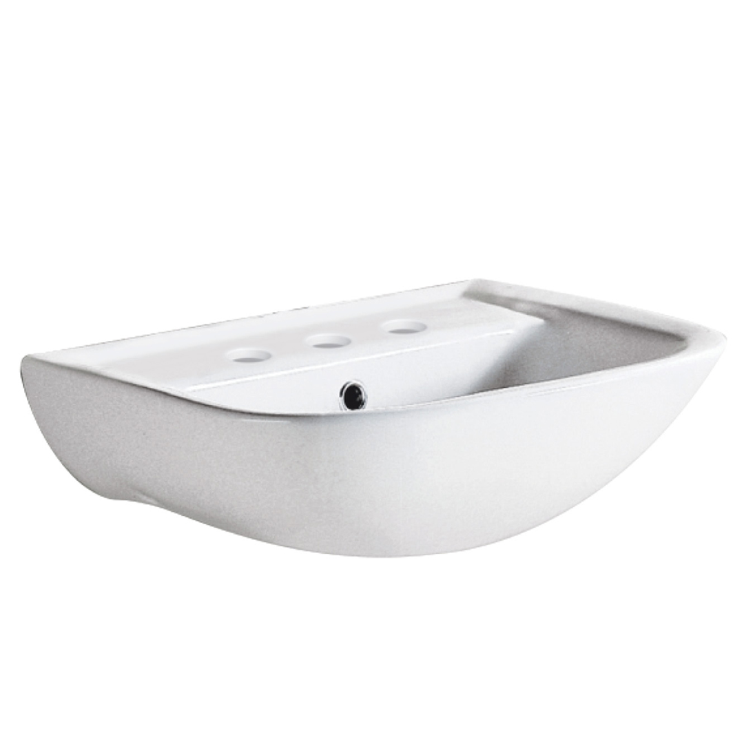 Lara Wall Basin 3 Tap Hole