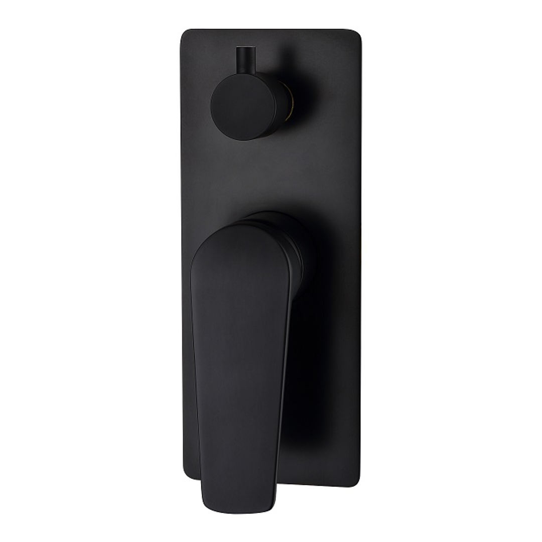 OTTI ZEVIO WALL DIVERTER MIXER MATTE BLACK