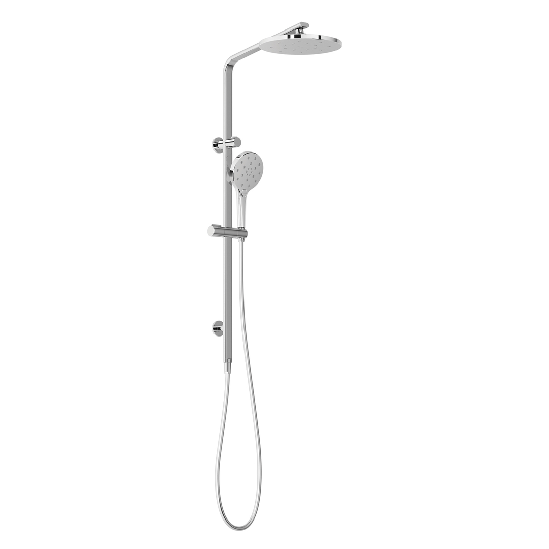 Phoenix Oxley Twin Shower Brushed Nickel