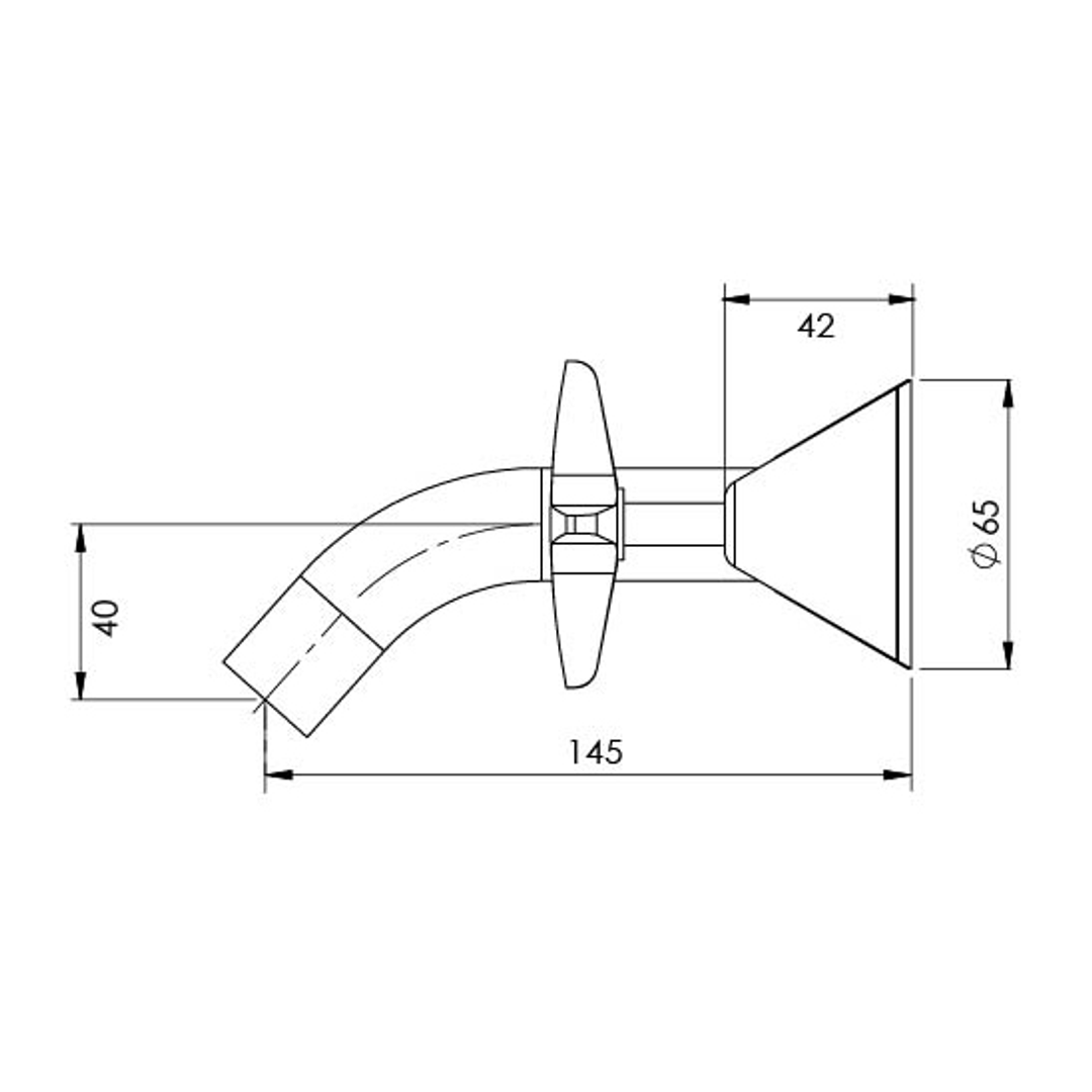 Phoenix Ivy Bath Set Chrome 610Chr: Ex-Display