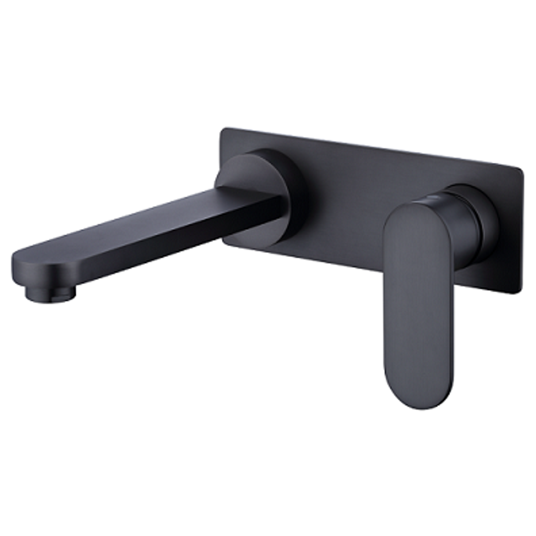 Otti Vetto Wall Basin Mixer Gunmetal