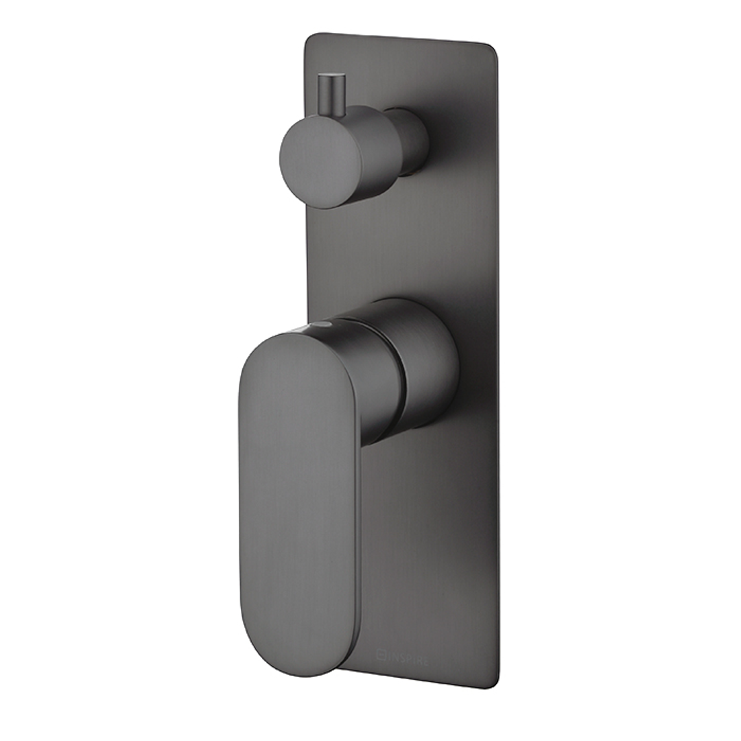 Otti Vetto Wall Diverter Mixer Gun Metal