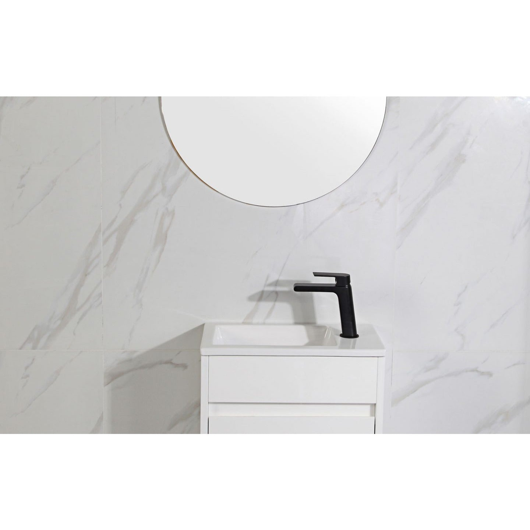 Aulic Brant Wall Hung Finger Pull Cabinet Only 445X255X540mm