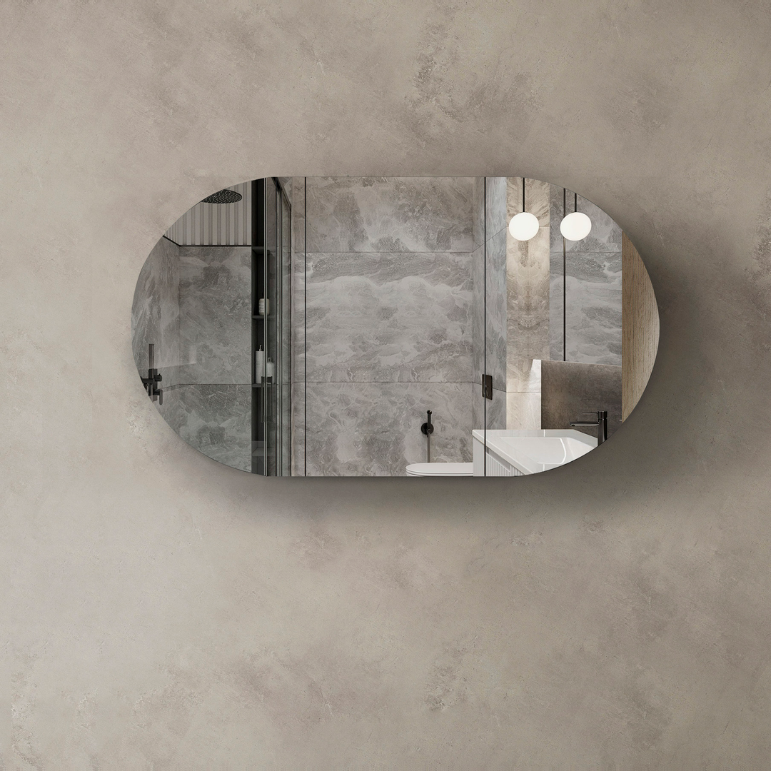 OTTI BONDI 1500X900 SHAVING CABINET BLACK OAK