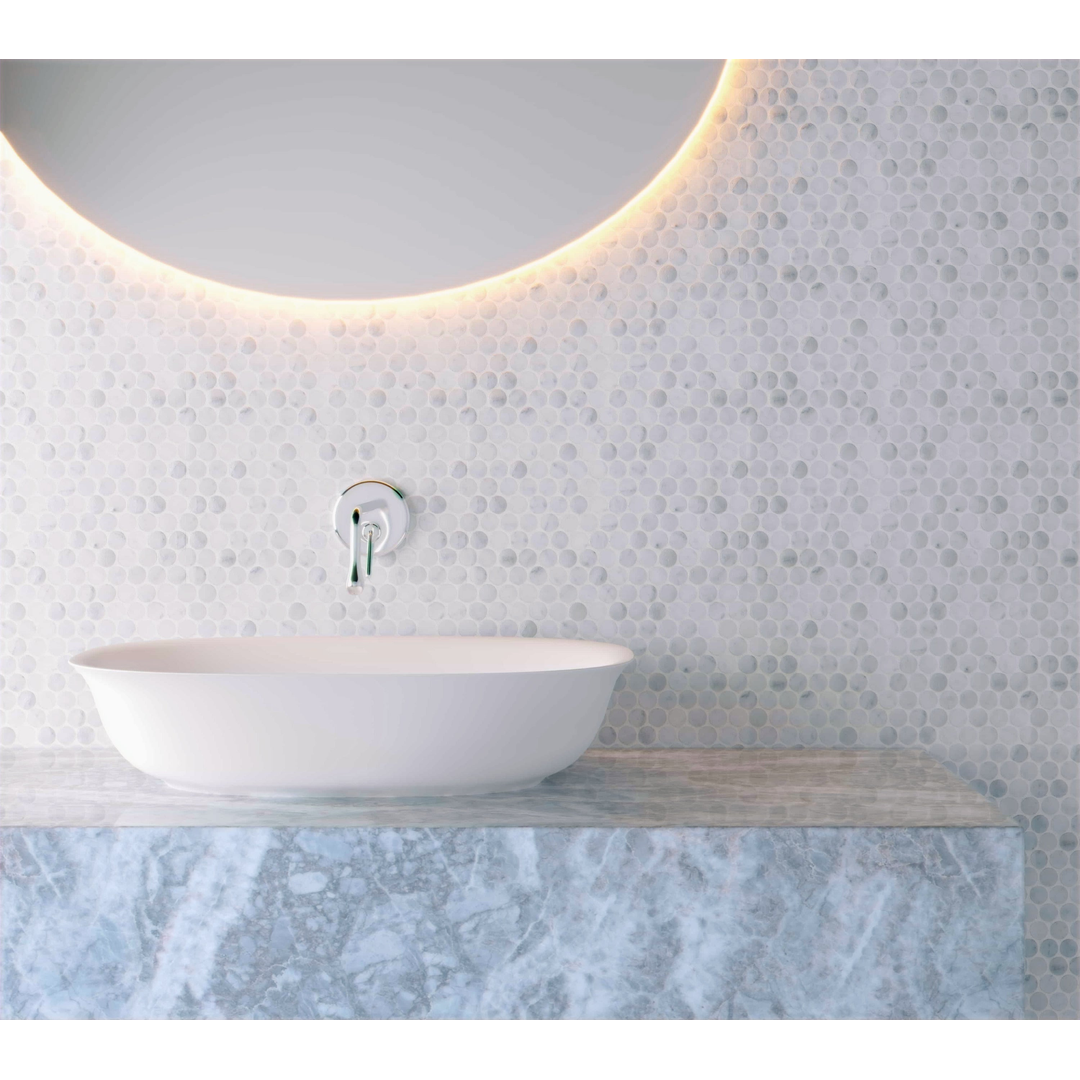 Domus Living Caria Above Counter Basin Matte White