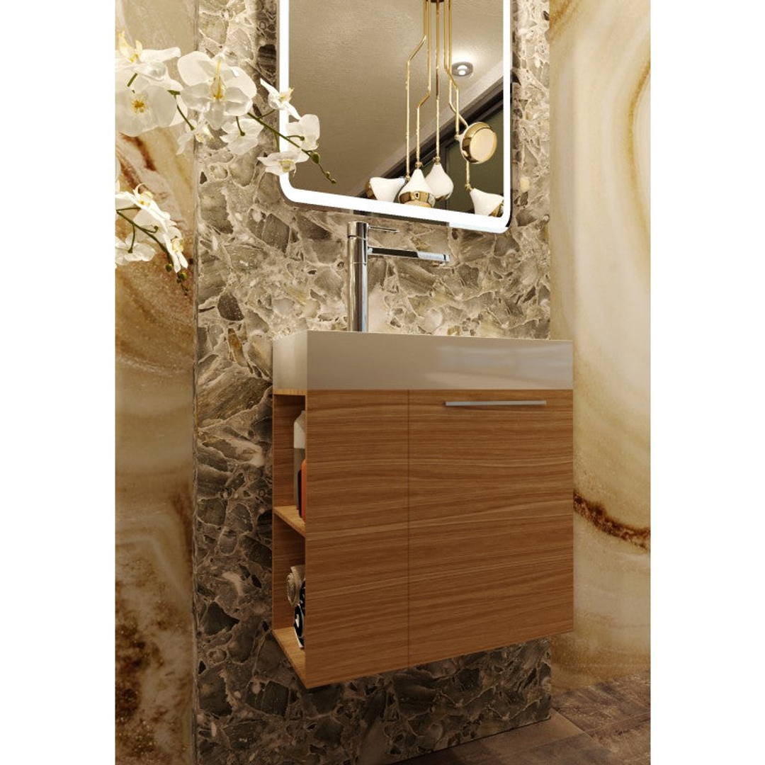 Belbagno Maria Wall Hung Vanity 600X256X520mm