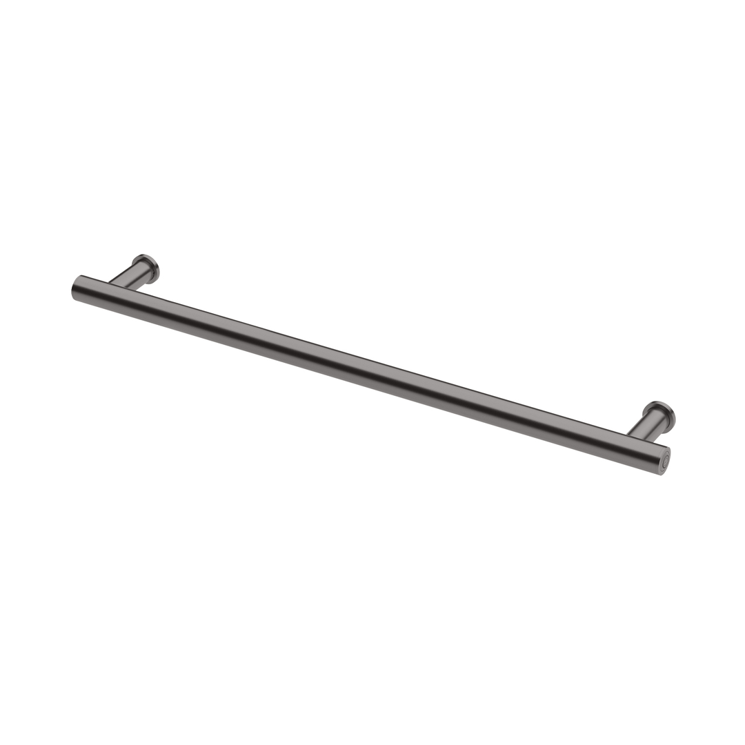 Phoenix Heated Towel Rail Round 800Mm Brushed Carbon