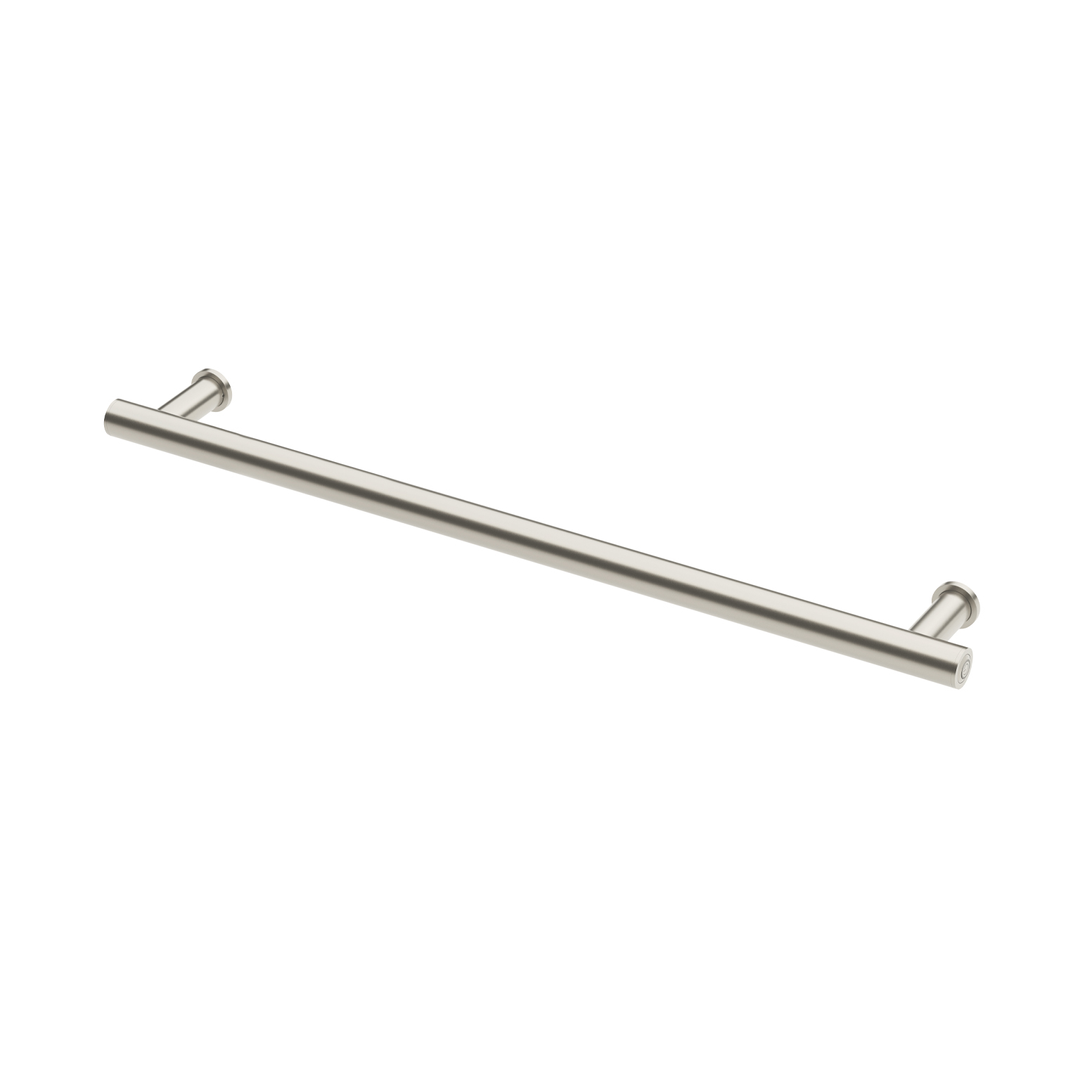 Phoenix Heated Towel Rail Round 800Mm Brushed Nickel