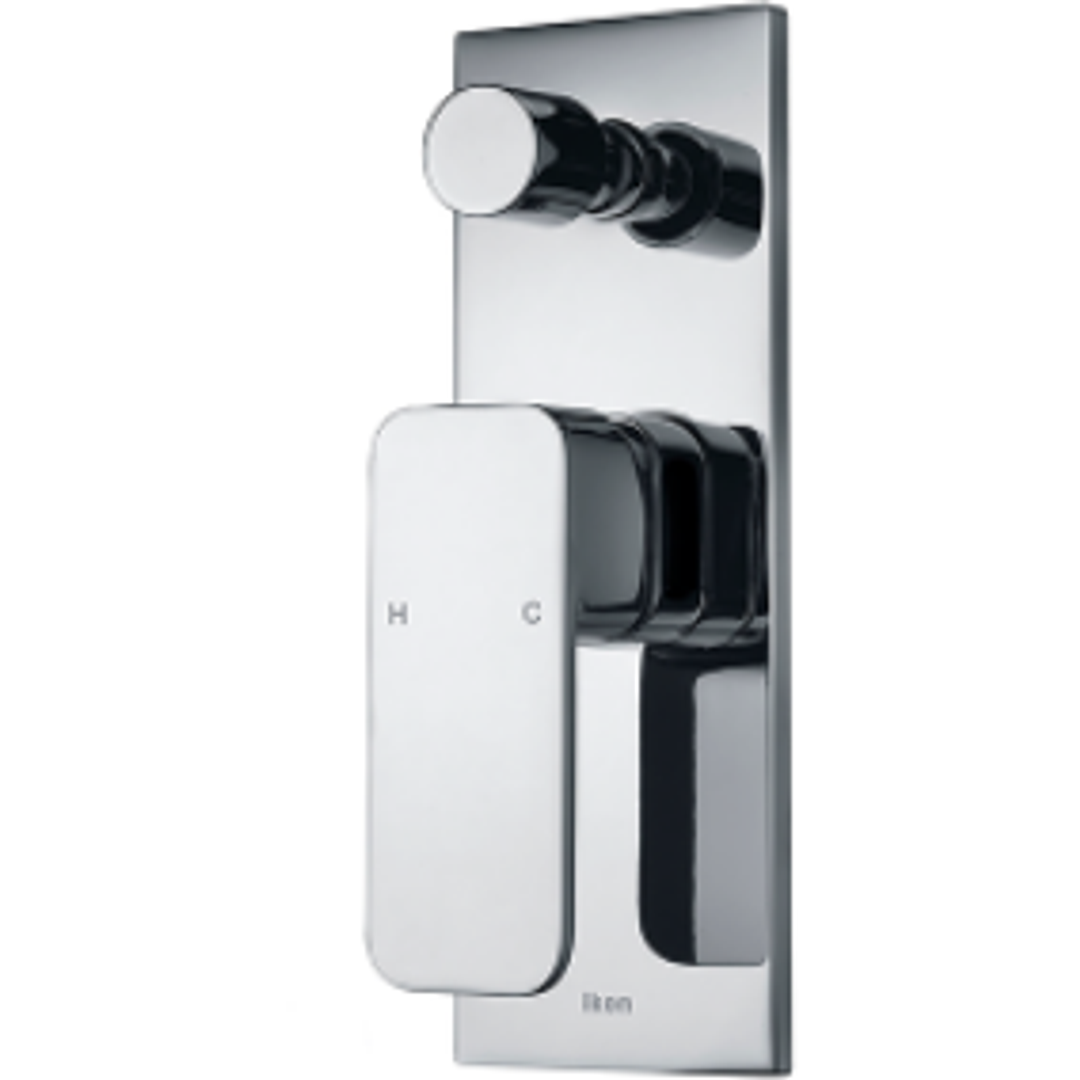 Bella Vista Seto Wall Mixer/Divt Chrome