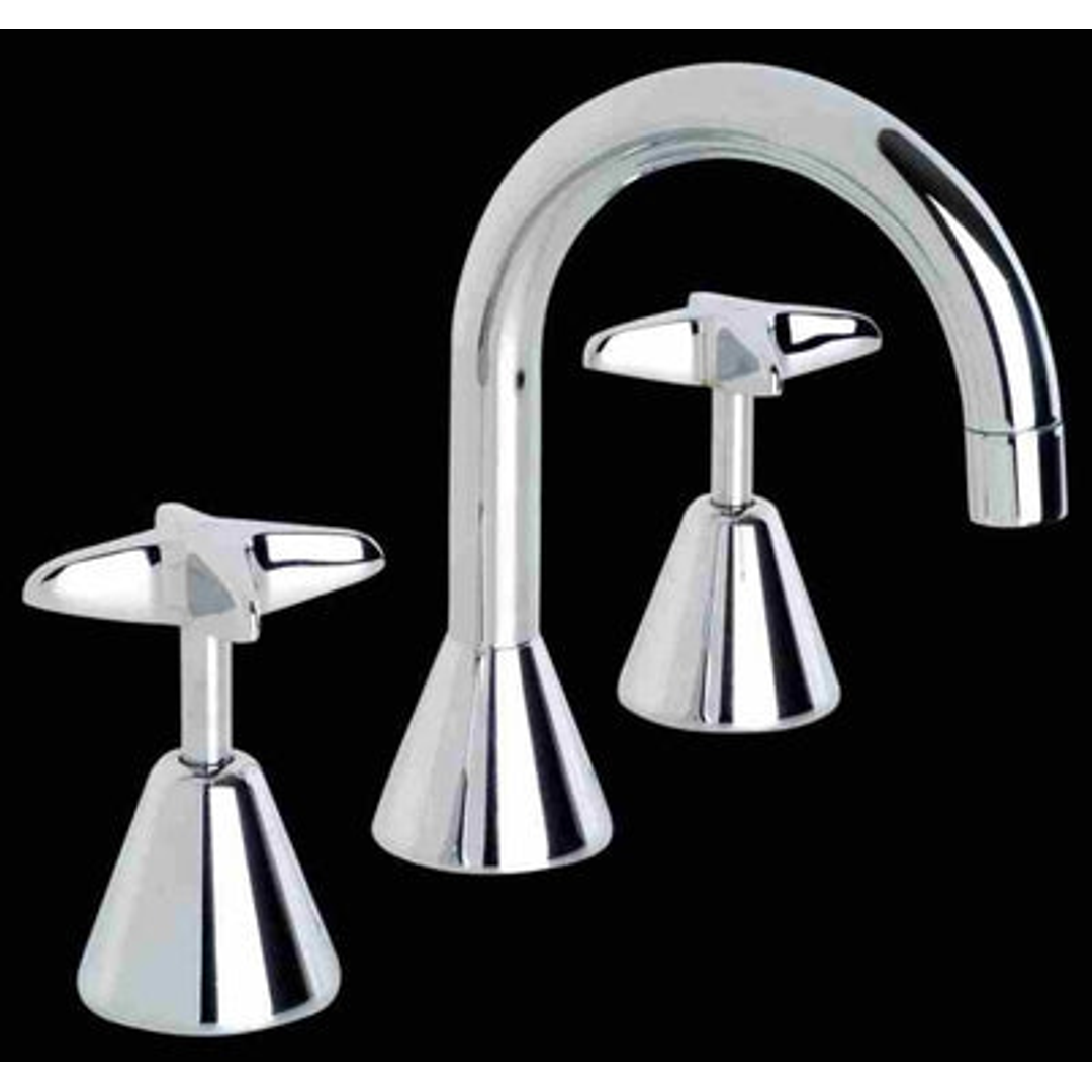 Ram Aurora Basin Set J/V Swivel Spout Chrome Ausbsascp