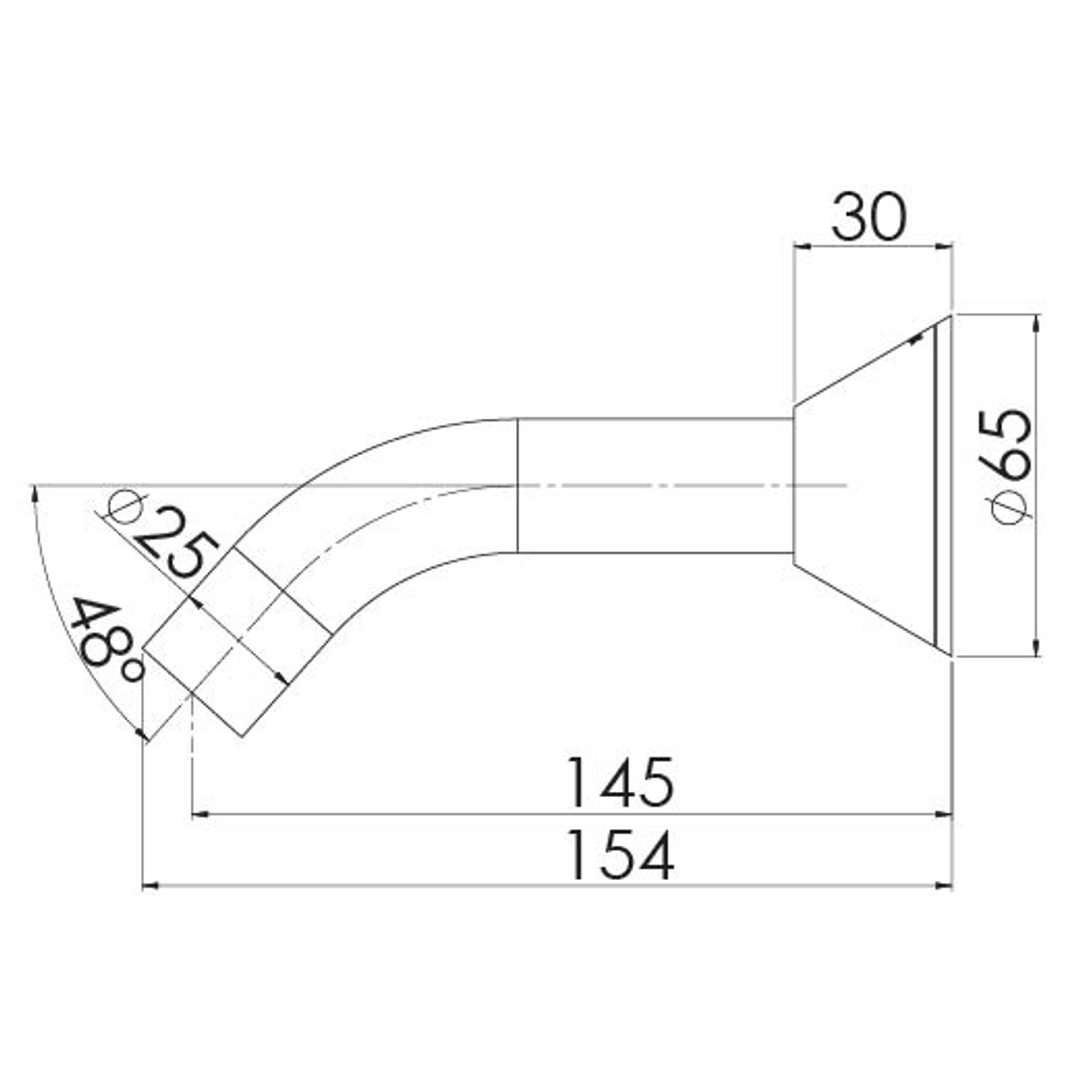 Phoenix Ivy Bath Outlet Chrome