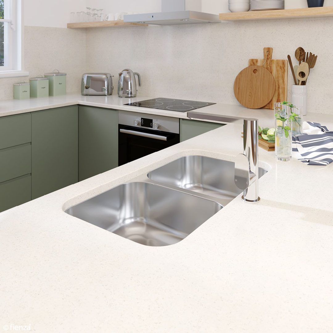 Fienza Tiva 785 Double Kitchen Sink