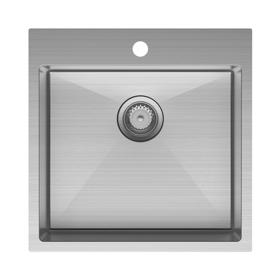 Fienza Hana 42L Laundry Sink with Overflow