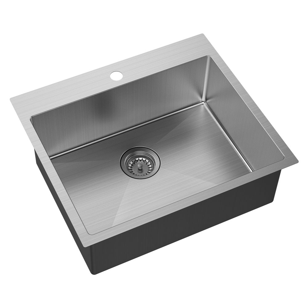 Fienza Hana 50L Laundry Sink with Overflow