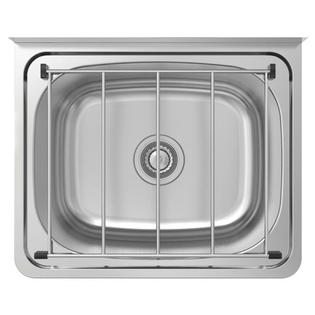 Fienza Cleaners Sink Only 35L 555X455X220Mm Waste Grate Or Fixings Not Included