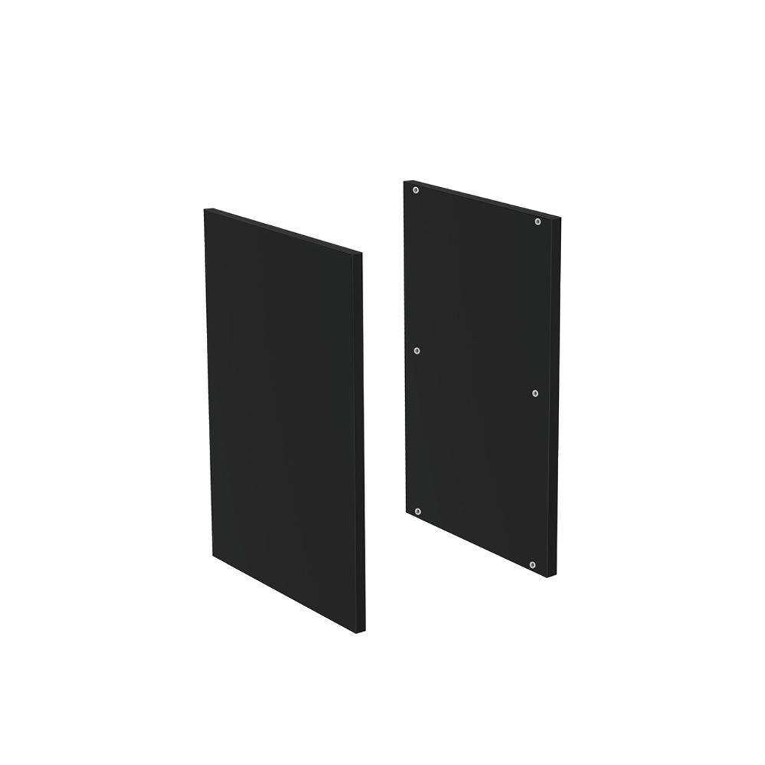 Amato Side Panels 2 Pieces Matte Black