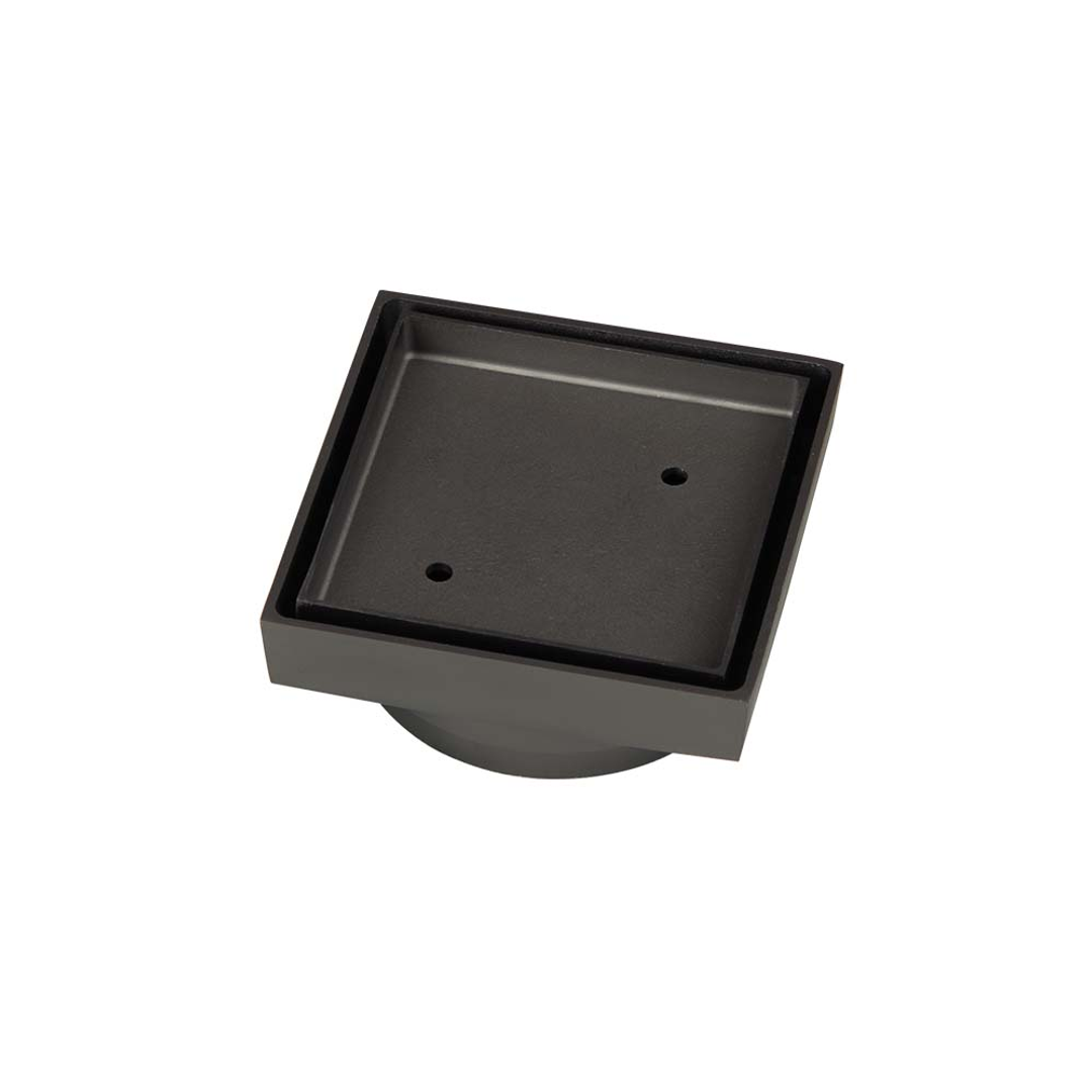 Brasshards Mixx Brass Tile Grate Square 100Mm Gun Metal