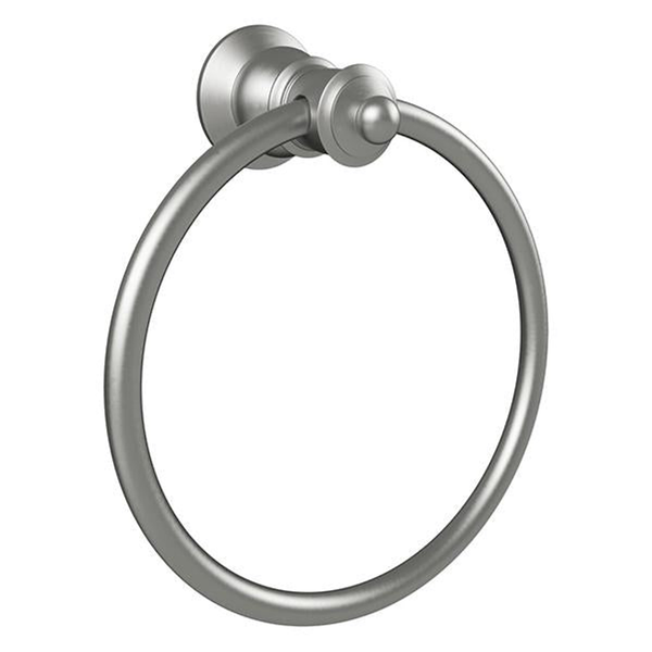 Fienza Lillian Towel Ring Brushed Nickel 81002Bn