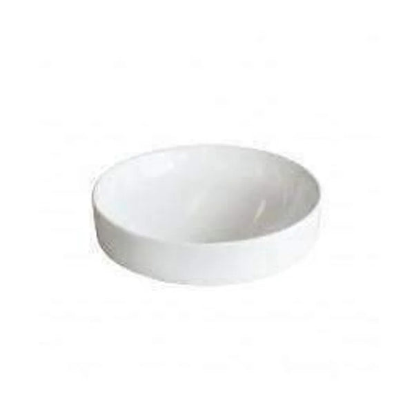 Arcisan Plaza Round Semi Inset Basin 400mm Dia White - Burdens Plumbing