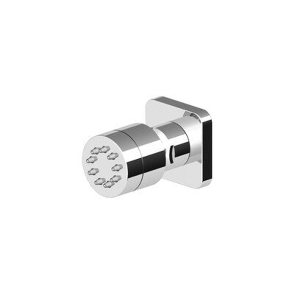 Streamline Zucchetti Shower Head With Swivel Chrome