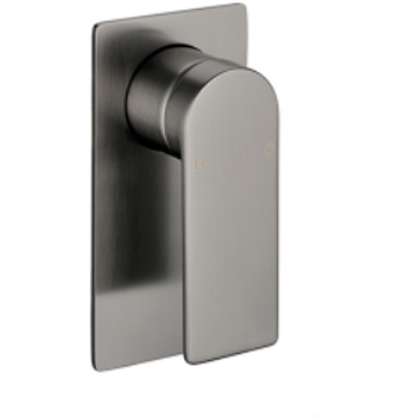 Bella Vista Cresta Shower Flick Mixer Gun Metal