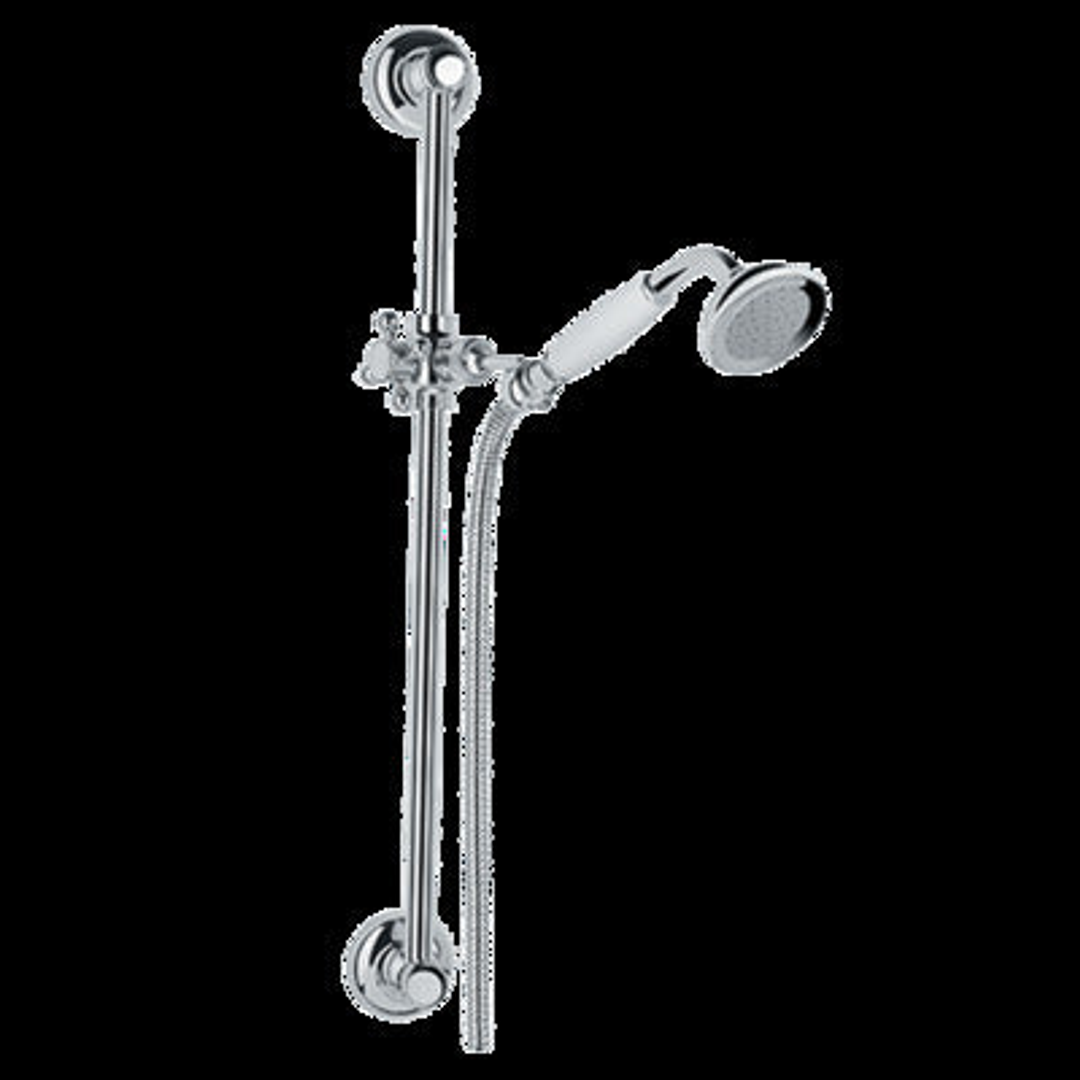 Provincial Shower On Rail Chrome