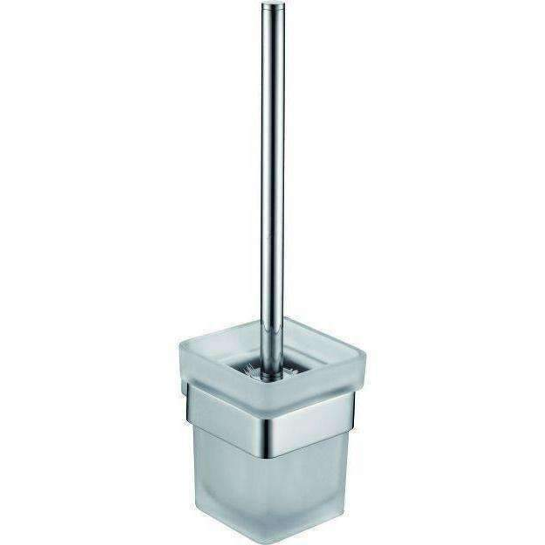 Fienza Koko Toilet Brush & Holder Chrome