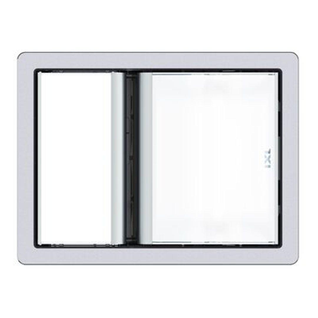 Ixl Luminate Single Tastic Plug & Play Wall Switch Silver