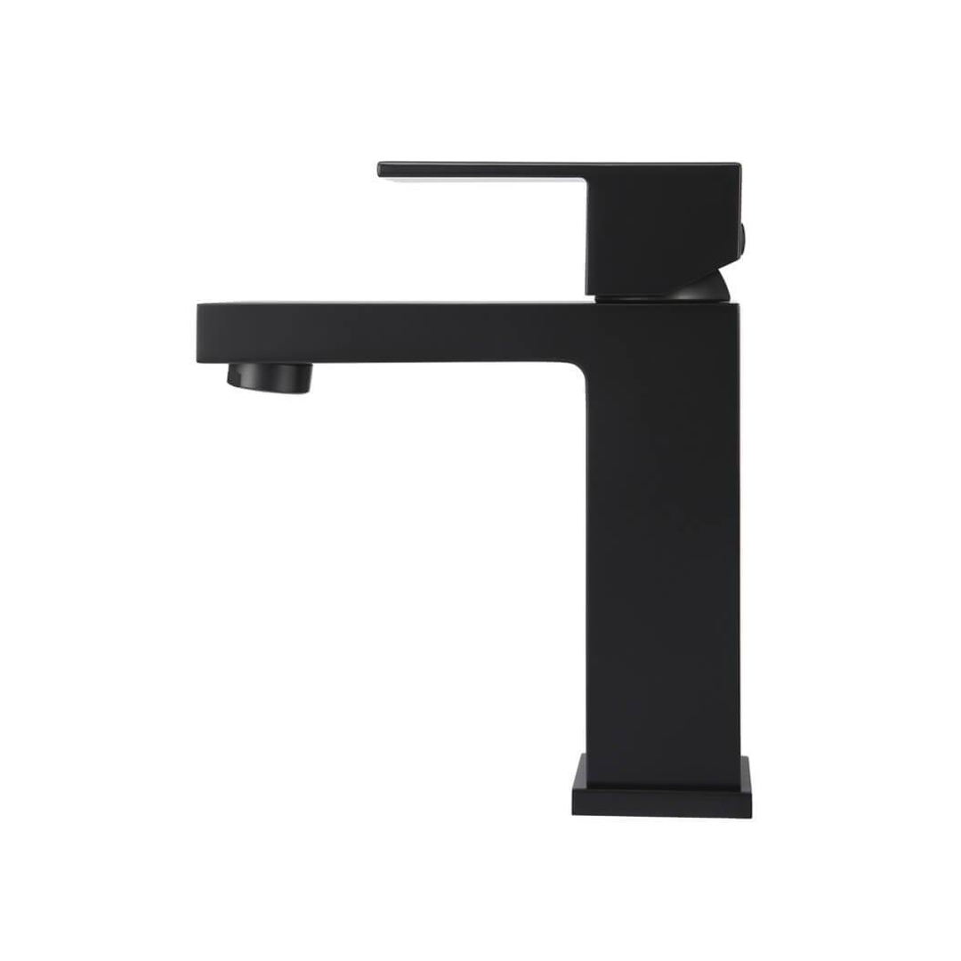 Meir Square Basin Mixer Matte Black