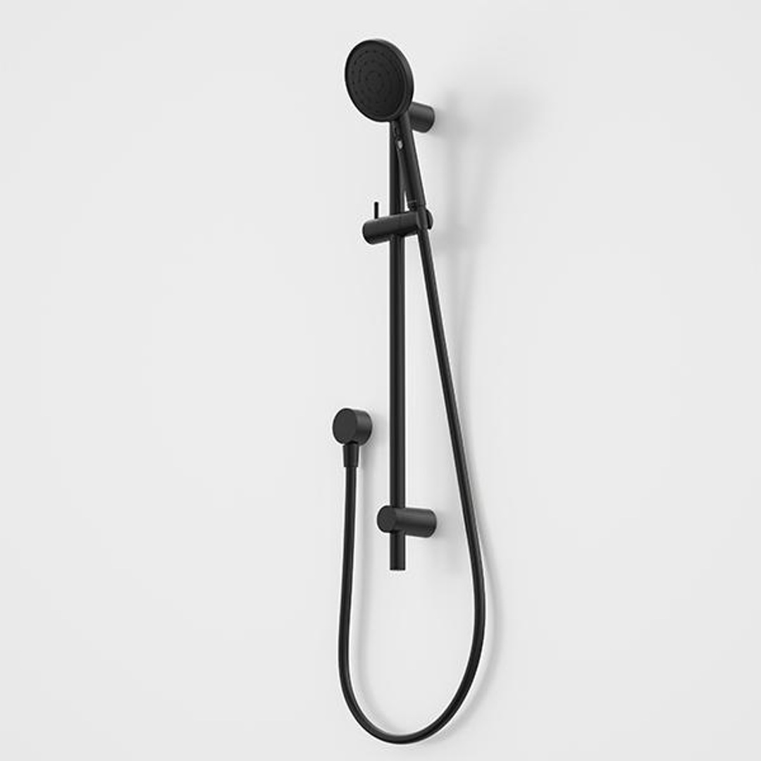 Caroma Urbane II Rail Shower Matte Black