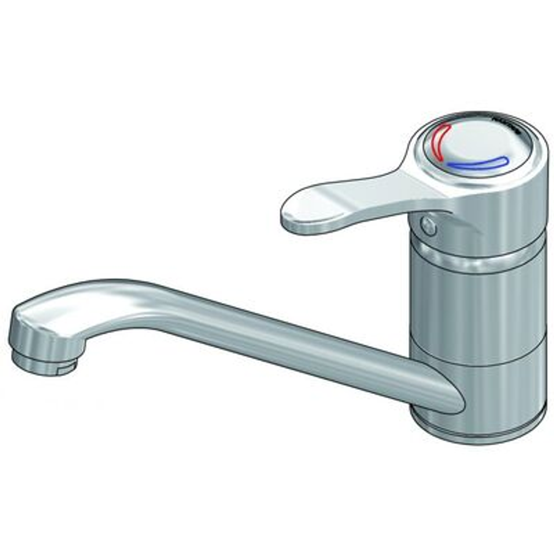 Ram Single Lever Sink Mixer C/P Myuna 220Mm Lssmcp