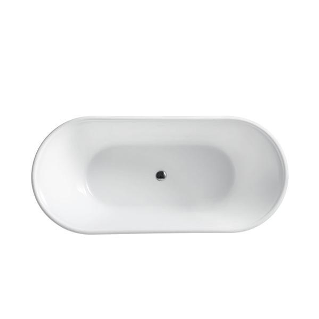 Decina Regent Freestanding Oval Bath 1700mm