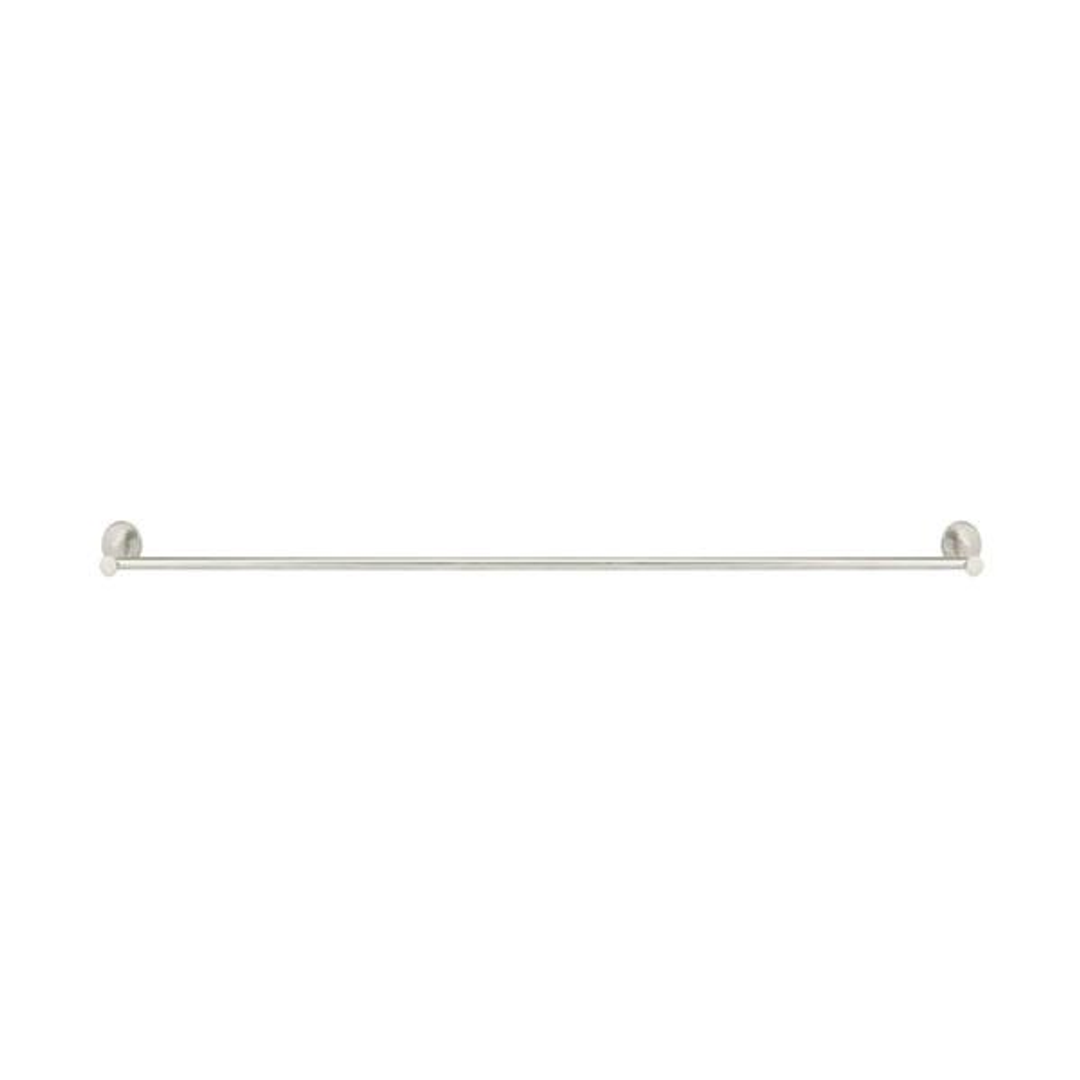 Meir Round Single Towel Rail 900Mm Brushed Nickel