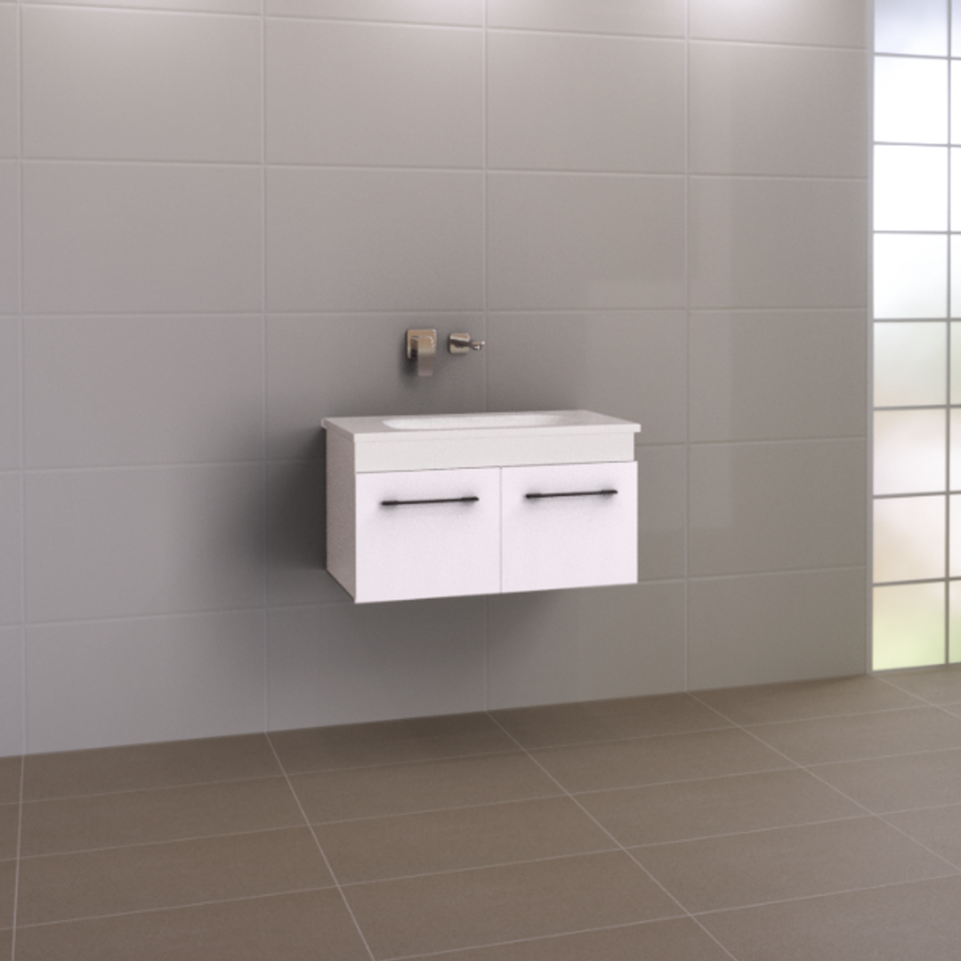 Timberline Rockford Wall Hung Vanity 750mm