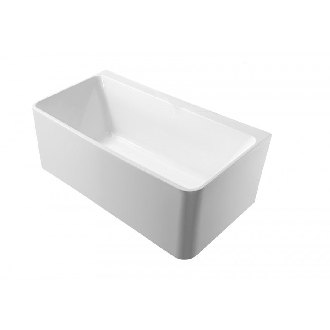 Belbagno Alto Freestanding Bath Gloss White 1500mm