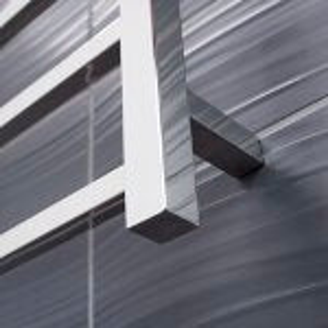 Radiant Square 7 Bar Non-Heated Rail 500 X 1130 Polished