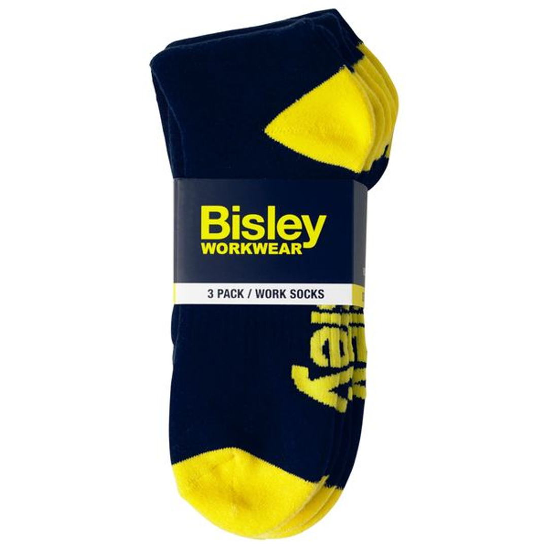 Bisley Work Sock Navy 3 Pack